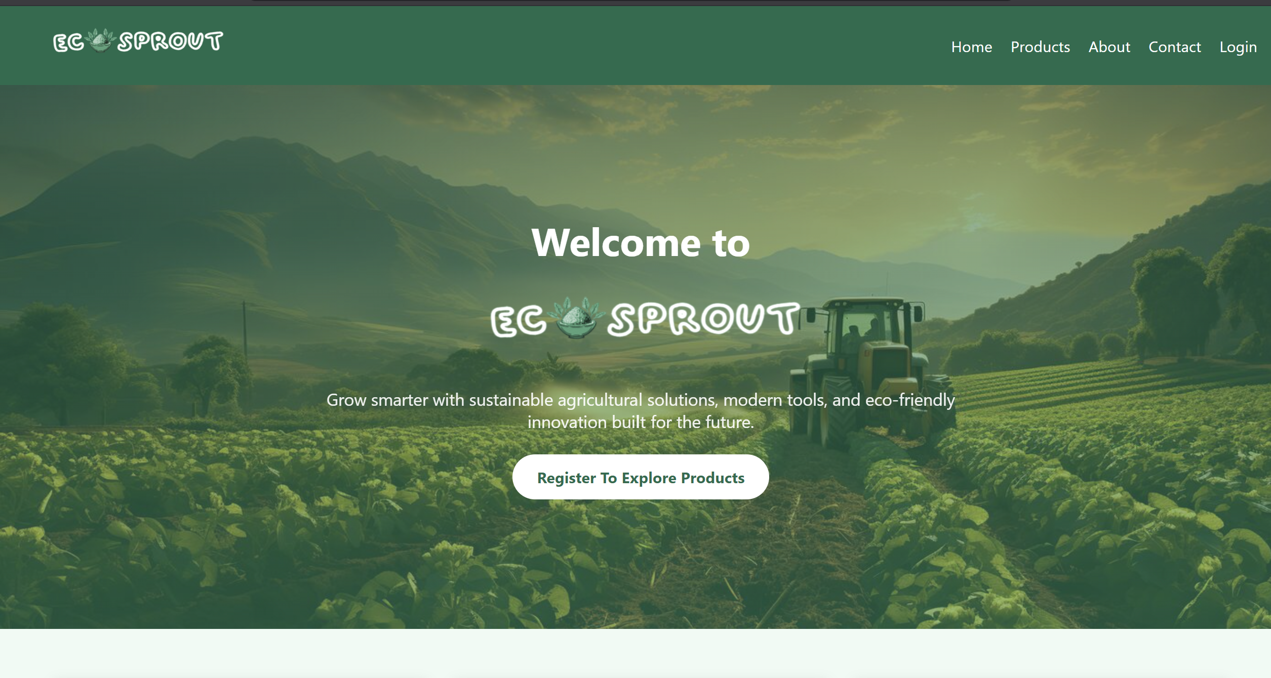 Ecosprout E-Commerce